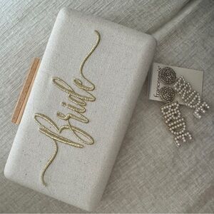 Francesca's Collections Pearl Bride Earrings